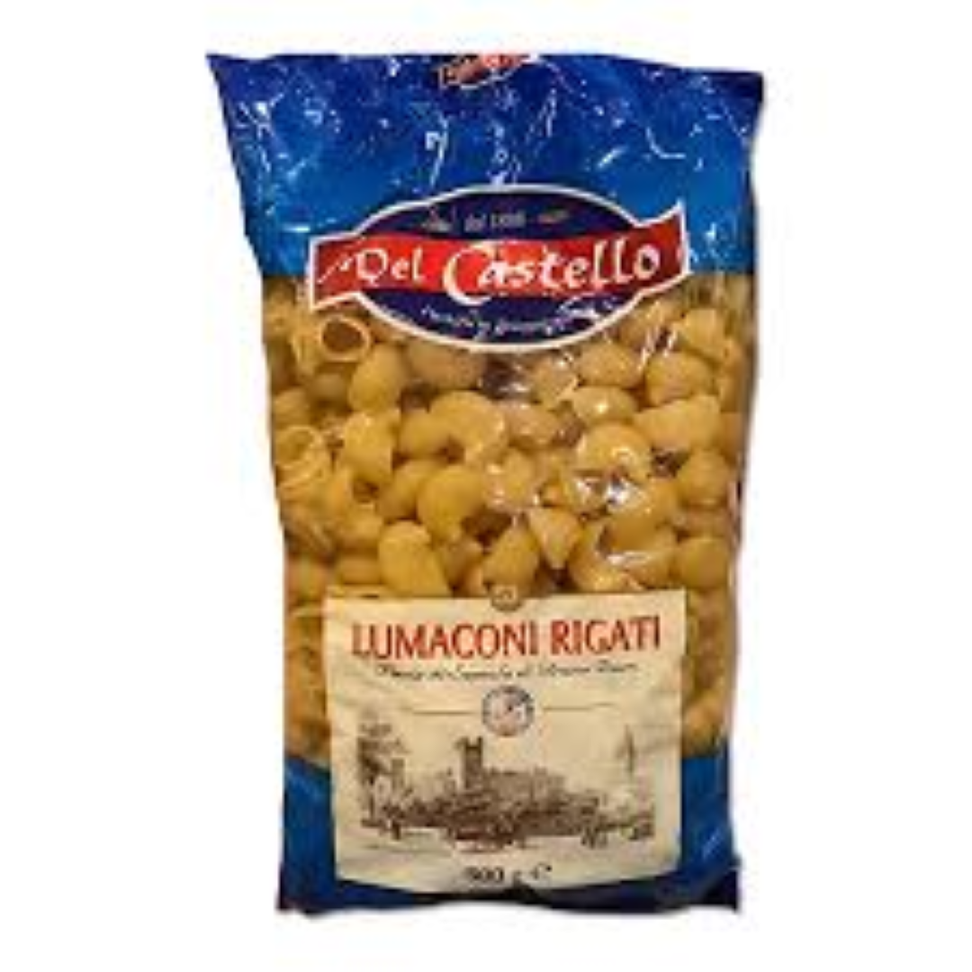 DEL CASTELLO LUMACONI RIGATI SHELL 500G